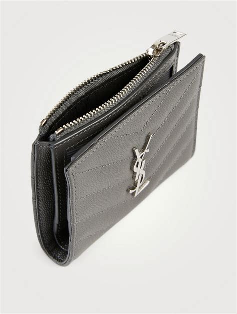 ysl card case women|YSL zipped card holder.